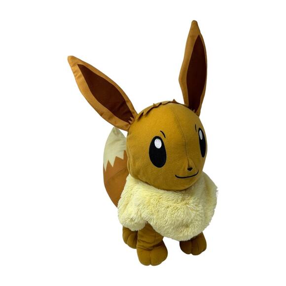 18" Jumbo Oversized Eevee Pokemon Plush 2022 Toy Factory Hang or Display Decor - Picture 2 of 16